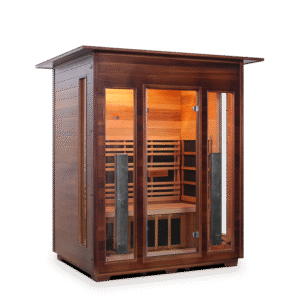 Enlighten Diamond 3 - 3 Persons Indoor Infrared/Traditional Sauna