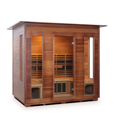 Enlighten Diamond 5 - 5 Persons Indoor Infrared/Traditional Sauna